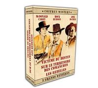 Coffret Western : Victime du destin / Sur le territoire des Comanches / Les rebelles - 3 DVD