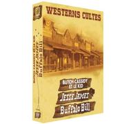 Coffret westerns cultes : butch cassidy et le kid / jesse james / buffalo bill