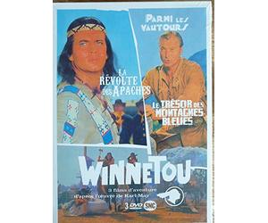 Coffret Winnetou : La revolte des apaches ; Parmi les vautours ; Le trésor des montagnes bleues