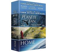 Coffret Yann Arthus-Bertrand - Planète Océan + La soif du monde + Home [Blu-ray]