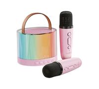 COFI 1453 MaxLife Bluetooth Karaoke Speaker Pink 1500mAh