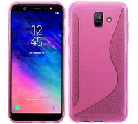 cofi1453 S-Case Fr Samsung Galaxy A6 a600f Shocking Pink
