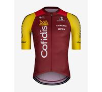 Etxeondo Training Cofidis Short Sleeve Jersey White L Men L Red