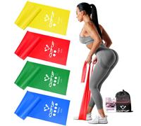 COFOF Resistance Bands Exercise Band with 4 Resistance Levels18m59ft long S