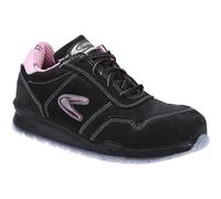 Cofra Alice S3 Women's Black Leather Toecap/midsole Safety Work Trainer