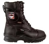 Cofra Energy Chainsaw Goretex Leather Work Boots EN381 Class 3 Waterproof - Black - 10.5 UK