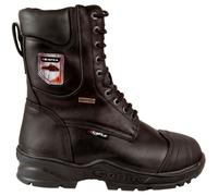 Cofra Energy Chainsaw Goretex Leather Work Boots EN381 Class 3 Waterproof - Black - 9 UK