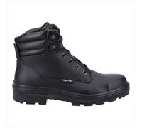 Cofra Hull BIS S3 SRC Leather Protective Safety Work Boot Unisex Black