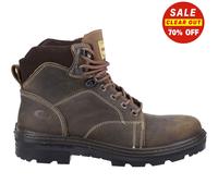 Cofra Land BIS S3 SRC Unisex Protective Everyday Work Safety Ankle Boots Brown
