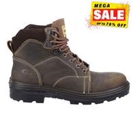 Cofra Land BIS S3 SRC Unisex Protective Everyday Work Safety Ankle Boots Brown