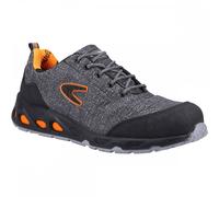 Cofra Reconverted S1P SRC Safety Trainer Grey/Orange Size: UK9 Colour: UK9 - EU43 - US10