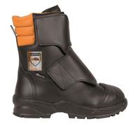 Cofra Strong Chainsaw Leather Class 3 Safety Steel Toecap Work Mens Black Boots - Black - 10.5 UK