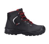 Cofra Summit UK S3 Waterproof Safety Boots Unisex | Safety Boots | Black/Red | UK Size 8