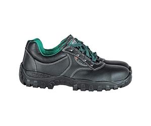 Cofra TA010-000.W46 Work Shoes, "Antares", Size 11, Black - EN safety certified