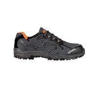 COFRA TN000-000.W43 CYCLETTE BLACK Safety Shoes, S1 P SRC, Grey/Black/Orange Fluorescent, Size 9