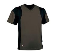 Cofra V080-0-03.Z/3 T-Shirt, "Java" Clay Brown/Black, M