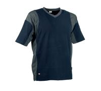 Cofra V080-0-06.Z/4 T-Shirt, Java" Navy Blue/Anthracite, L
