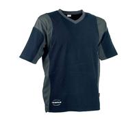 COFRA V080-0-06A.Z/3 JAVA Short-Sleeved T-Shirt, Navy/Anthracite, Size 3