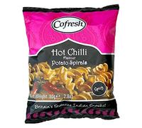 Cofresh Hot Chilli Flavour Potato Spirals (80g) - Pack of 2