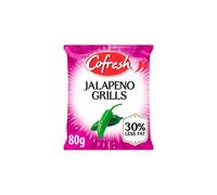 Cofresh Mild & Tangy Jalapeno Potato Grills 80gr x 15 Pack