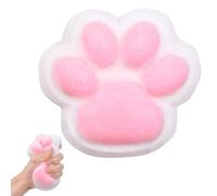 CoFuBcad Big Cat Paw Squeeze Toys, Cute Cat Paw Design Stress Relieving Silicone Sensory Toy, Slow Rebound Silicone Giant Cats Paw Squeezing Toy, Party Birthday