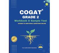 COGAT - Gifted and Talented Test Prep. WorkBook for Aspirants to be Gifted. GRADE 2 (Level 8)