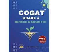 CogAT® Grade 4 Workbook: Gifted & Talented Test Prep | Level 10: Includes a Full-Length Sample Test | Build Reasoning & Critical Thinking Skills