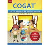 COGAT Test Prep Grade 2 Level 8: Gifted and Talented Test Preparation Book - Practice Test/Workbook for Children in Second Grade
