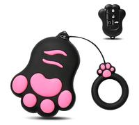 COG it for Honda Key Fob Cover, Cute Cat Paw Silicone Car Key Case Compatible with 2022-2026 Accord Civic HR-V CR-V Pilot Smart Key Kawaii Full Protector for Women Girls (Black)