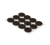 COGEX 85634 Adhesive Pads Round 18 mm 12 Pieces, Brown