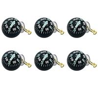 Coghlan's Ball-Type Pin-On Compass Liquid Filled Luminous Arrow Survival(6-Pack)
