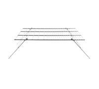 Coghlans Folding Camp Grill - Coghlan's Camping Steel Grill Folds Flat 24” x 12"