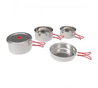 Coghlans - Edelstahlkochset 'Family' - Pot size One Size, grey