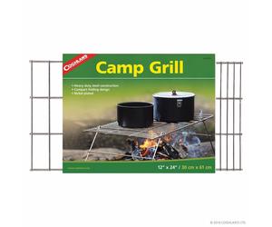 Coghlans Folding Camp Grill - Coghlan's Camping Steel Grill Folds Flat 24” x 12"