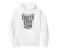 Cogito Ergo Sum I Think Therefore I Am Philosophy Lovers Pullover Hoodie