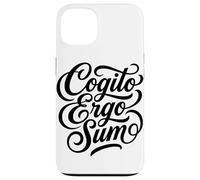 Cogito Ergo Sum Latin Philosopher Thinker Quote Case for iPhone 13