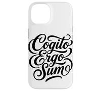 Cogito Ergo Sum Latin Philosopher Thinker Quote Case for iPhone 14