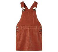 (cognac, 104) Kids' Overall Dress Girl Suspender Skirt Children's School Dress Corduroy