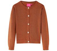 (cognac, 116) Kids' Cardigan Long Sleeve Coats Toddler Children Kids Knit Sweater Knitted