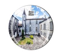 Cognac France Fridge Magnet Crystal Tourist Souvenir Gift Collection Refrigerator Magnetic Sticker
