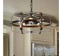 Cognac Goldfish Bowl Pendant lamp Glass Scandinavian Style Amber 6 Lights Chandelier in a Unique