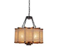 Cognac Goldfish Bowl Pendant lamp Glass Scandinavian Style Amber 6 Lights Chandelier in a Unique
