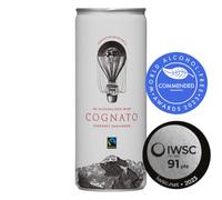 Cognato South African Cabernet Sauvignon - Alcohol Free Red Wine Can, Case of Six Cans