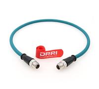 Cognex Cameras DataMan 260 280 370 Barcode Readers M12 X-Coded 8pin Male to M12 X-Coded 8pin Male Gigabit Ethernet Interface Cat7a Cable