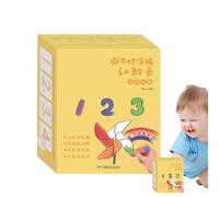 Cognitive Card, Children's Learning , Educational Flash Cards Cognitive Cards for Kids, Cards with Cognitive Art Designs 'Enlightenment, Flash Card with I