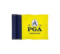 COGOLFING 2026 PGA Miniature Golf Flag, 8×6 Inch Double-Sided Silk-Printed Putting Green Flag, Made of Durable 420D Nylon for Practice Indoors or Outdoors