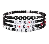COGU KPOP Bracelets for SKZ Friendship Bracelets, Pack of 7, Perfect Stray Merch for Fans, Birthdays, Concert Outfits, Gifts for Stay Fans, One Size, Acrylic, No Gemstone