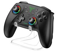 CoguyTech PC Controller mit Halter, Switch 2 Controller PC Wireless mit Hall Joystick Trigger, Kein Drift und Dead Zones, Gaming Bluetooth Gamepad Kompatibel mit Switch/Switch 2
