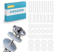 CoguZed 200-Piece Clear Piercing Disc Pack - 3-9mm Silicone Piercing Discs & Stabilizers for New Piercings (Anti-Slip Spacers, Hypoallergenic, Soft & Durable)
