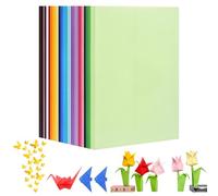 COGVOHY 50 Sheets A4 Coloured Cardstock, A4 Craft Paper, 50 Assorted Colour Paper for Card Making, Scrapbooking, Office Printing, DIY Projects